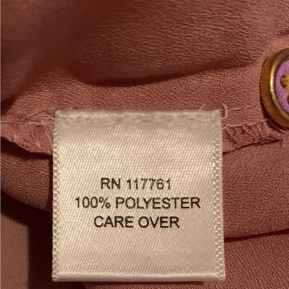 SPEED LIMIT MPH 1x Dusty Mauve Blouse - Picture 4 of 5